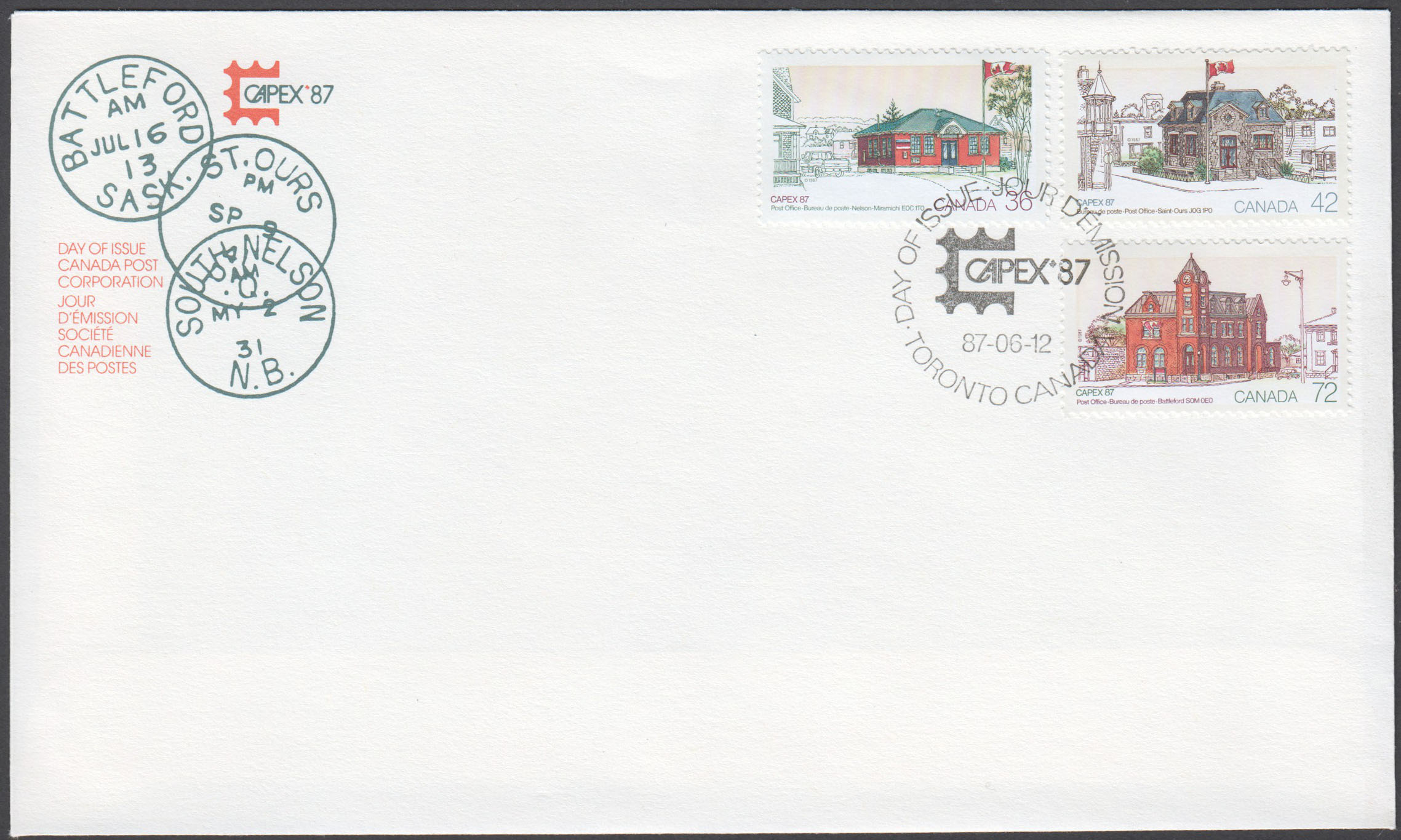 Canada Scott 1123-5 FDC - Click Image to Close